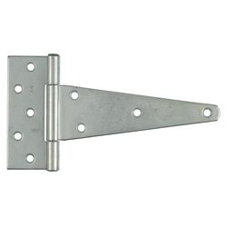 Ace 8 in. L Zinc-Plated Heavy Duty T Hinge 1 pk