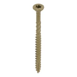 GRK Fasteners No. 8 in. X 2 in. L Tan Star Flat Head Deck Screws 540 pk