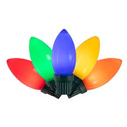 Celebrations Classic LED C9 Multicolored 25 ct String Christmas Lights 16 ft.
