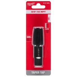 Milwaukee SAE 3/4-14 NPT Straight Flute Taper Tap