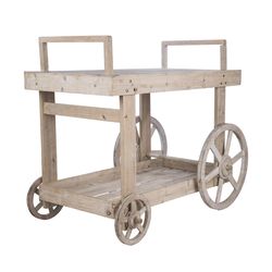 Alpine Wood Service Cart