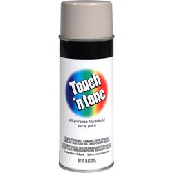 Touch N Tone Flat Aluminum Spray Paint 10 oz