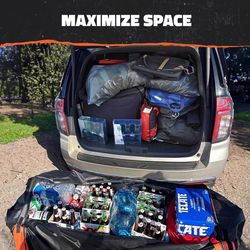 Mockins Orange 60-inx20-inx6-in Cargo Carrier with 20 CuFt Cargo Bag Cargo Carrier Set 1 pk
