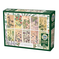 Cobble Hill Botanicals by Verneuil Jigsaw Puzzle Cardboard 1000 pc
