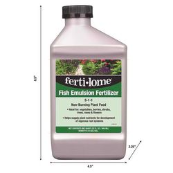 Ferti-lome Fish Emulsion Liquid Plant Food 32 oz