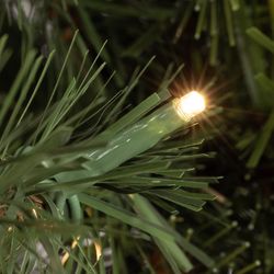Holiday Bright Lights 1-2 Tree 7-1/2 ft. Full LED 450 ct Highland Spruce Color Changing Christmas Tr