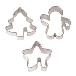 R&M International Silver Steel Cookie Cutter