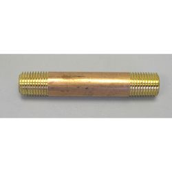 Campbell 2 in. MPT Brass Nipple 3-1/2 in. L