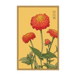 Chive Shido Seed Co. Zinnia Seeds 1 pk