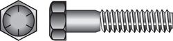HILLMAN 5/8 in. D X 4 in. L Heat Treated Steel Hex Head Cap Screw 25 pk