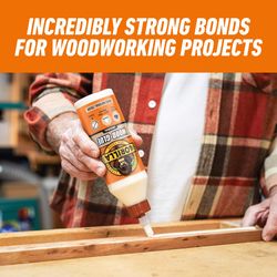 Gorilla Light Tan Wood Glue 18 oz