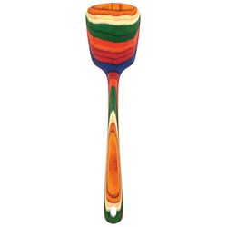 Totally Bamboo Baltique Multicolored Birch Wood Spatula