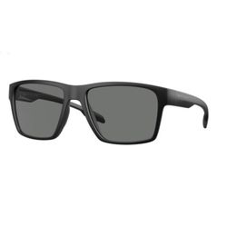 Native Breck Sunglasses Unisex Matte Black Frame Gray Lens Polarized Blue Light Blocking