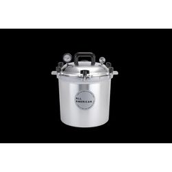 All American 1930 Cast Aluminum Pressure Canner 25.5 qt Silver