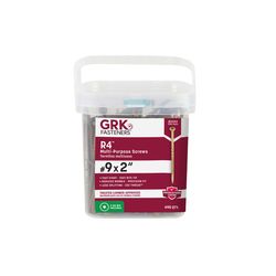 GRK Fasteners No. 9 X 2 in. L Star Climatek W-Cut Multi-Purpose Screws 690 pk