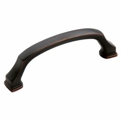 Amerock Traditional Arch Cabinet Pull 3-3/4 in. Oil Rubbed Bronze Brown 1 pk