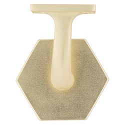 National Hardware Powell Gold Zinc Die Cast w/Steel Strap Handrail Bracket 3-5/32 in. L 150 lb