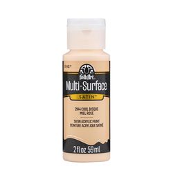 FolkArt Satin Cool Bisque Hobby Paint 2 oz
