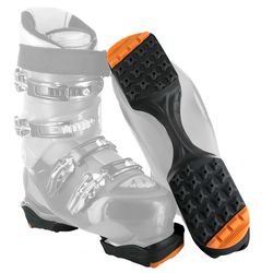 Yaktrax Ski Unisex Rubber Snow and Ice Traction Black W 2.5-6/M 1-4.5 Waterproof 1 pair N/A in.