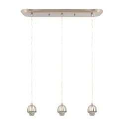 Westinghouse Brushed Nickel 3 lights Mini Pendant Light