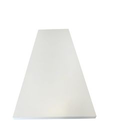 ATC 0.63 in. H X 10 in. W X 23.6 in. D White Wood Shelf Board