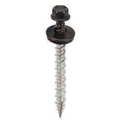Acorn International No. 9 Sizes X 2 in. L Self-Tapping Hex Head Sheet Metal Screws 250 pk