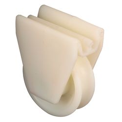 Prime-Line 1-1/8 in. D X 3/8 in. L Nylon Roller Assembly 1 pk