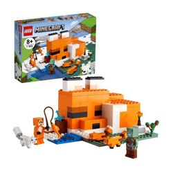 LEGO Minecraft The Fox Lodge Building Set Multicolored 193 pc