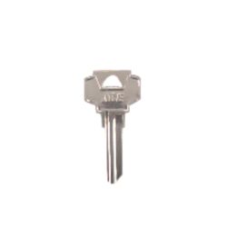 HILLMAN House/Office Key Blank DE6 Single For Dexter Locks Silver