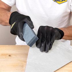 QEP 1 in. H X 2 in. W X 6 in. L Metal Rubbing Stone 1 pk