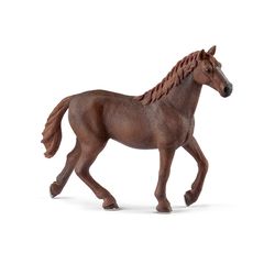 Schleich Horse Club English Thoroughbred Mare Toy Brown