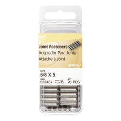 HILLMAN 5/8 in. Joint Galvanized Steel Joint Fastener Joint Head
