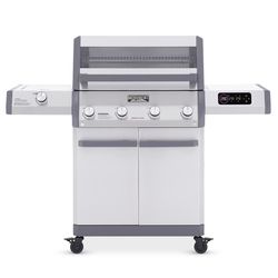 Monument Grills 4 Burner Liquid Propane Grill Stainless Steel