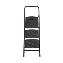 Cosco 53.54 in. H X 18.5 in. W X 2.36 in. D 300 lb. cap. 3 step Steel Step Stool