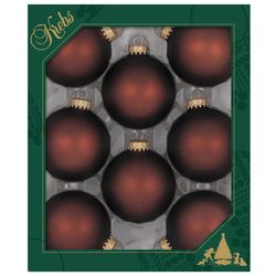 Christmas by Krebs Mustang Velvet Ball Ornament 2-5/8 in.