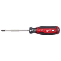 Milwaukee #2 X 4 in. L Phillips/Square Screwdriver 1 pk