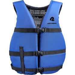 Retrospec Bobbin XL Size Blue Inflatable Life Jacket