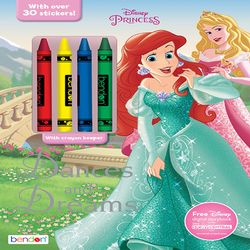 Bendon Disney Princess Coloring and Activity Book Multicolored