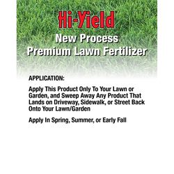 Hi-Yield New Process All-Purpose Lawn Fertilizer For Multiple Grass Types 5000 sq ft