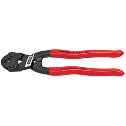 Knipex CoBolt 8 in. Compact Bolt Cutter Black/Red 1 pk