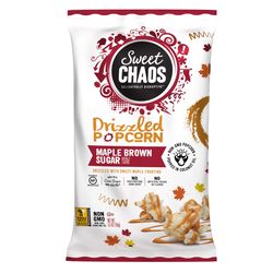 Sweet Chaos Maple Brown Sugar Drizzled Popcorn 5.5 oz Bagged