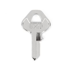 Hy-Ko Home Padlock Key Blank Single For Ace Padlock Silver
