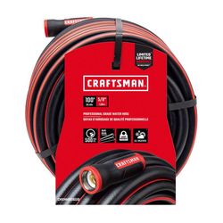 Craftsman 5/8 in. D X 100 ft. L Heavy Duty Professional Grade Garden Hose