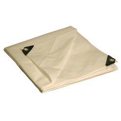 Foremost Tarp Co. Dry Top 10 ft. W X 12 ft. L Heavy Duty Polyethylene Tarp White