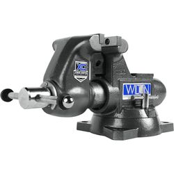Wilton 4.5 in. Ductile Iron Tradesman XC Bench Vise 360 deg Swivel Base