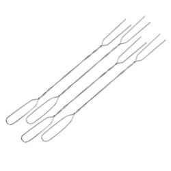 Stansport Steel Silver Grilling Fork 4 pk