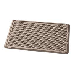 WeatherTech Outdoor Mats 24 in to W X 39 in to L Tan Thermoplastic Door Mat