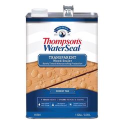 Thompson's WaterSeal Transparent Desert Tan Water-Based Acrylic/Alkyd/Urethane Waterproofing Wood St