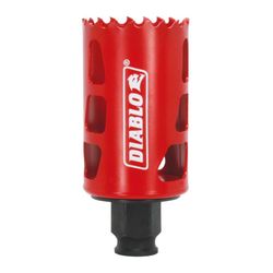 Diablo Snap-Lock Plus 1-5/8 in. Bi-Metal 2-3/8 in. L Hole Saw Arbor Included