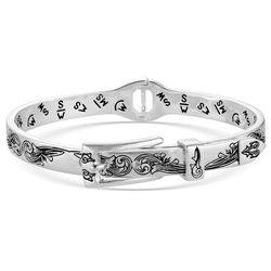 Montana Silversmiths Women's True West Buckle Cuff Bracelet One Size Fits Most